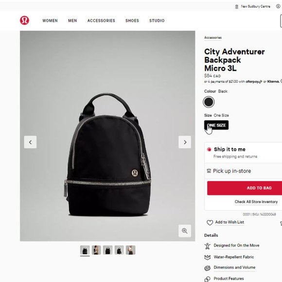 MICRO PINK City Adventurer Backpack NWOT - Picture 1 of 2